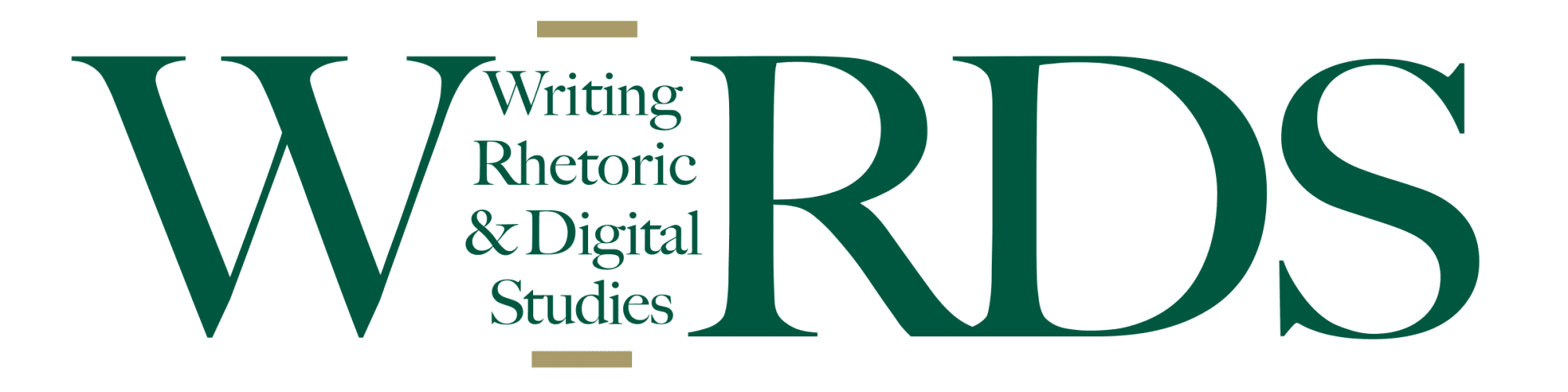 Writing Rhetoric Digital Studies Logo